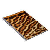 Carnet Textures de fourrure de léopard. Poster de animal (Côté Droit)