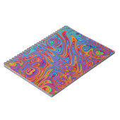 Carnet textures psychodeliques (Côté gauche)