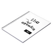 Carnet thaddeus & crimson (Côté gauche)