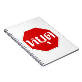 Carnet Thai Traffic STOP Sign ⚠ YOOT en langue ⚠ (Côté Droit)