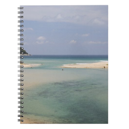 Carnet Thaïlande, Phuket, plage de Nai Harn. (Devant)