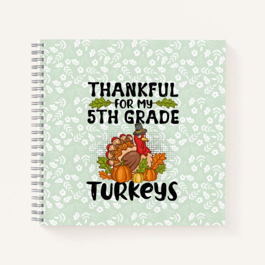 Carnet Thanksgiving (Devant)