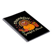 Carnet Thanksgiving Grateful & Blessed (Côté Droit)
