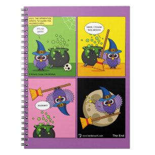 Carnet The Apprentice Wizard - Cleaning Comic