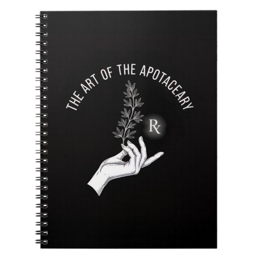 Carnet The Art of the Apothecary Rx (Devant)