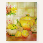 Carnet Thé au citron (Devant)