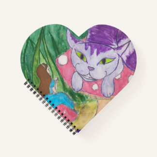 Carnet Thé avec chat Cheshire
