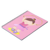 Carnet The Ballerina Jumping Rope (Côté gauche)