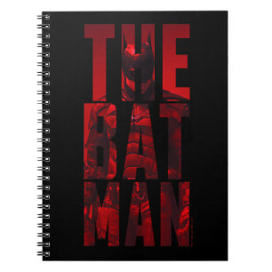 Carnet The Batman Typography Cutout