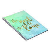 Carnet The Best I Yet To Mange Watercolor Notebook (Côté Droit)