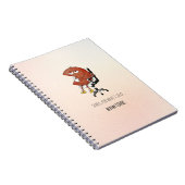 Carnet The Coffee-Powered Funny Retro Style (Côté Droit)