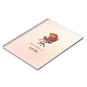 Carnet The Coffee-Powered Funny Retro Style (Côté gauche)