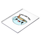 Carnet Thé Comme Vous Blague Sur Le Thé (Côté gauche)