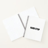 Carnet The Conclusion Ledger | Hard Stop Professional (Intérieur)