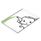 Carnet - thé de Greea - blanc (Côté gauche)