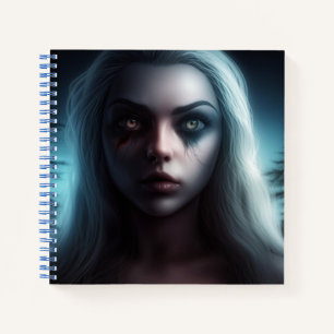 Carnet The Fairy-like Visage of a Woman from Imagination