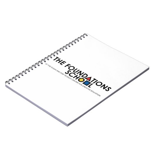 Carnet The Foundations School at CCE Notebook (Côté gauche)