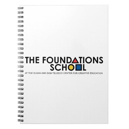 Carnet The Foundations School at CCE Notebook (Devant)