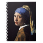 Carnet The Girl With A Pearl Earring by Johannes Vermeer (Devant)