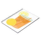 Carnet Thé glacé au citron (Côté gauche)