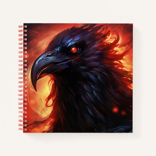 Carnet The Gorgeous Black Raven (Devant)