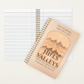 Carnet The Journal: Hills and Valleys (À l'intérieur)