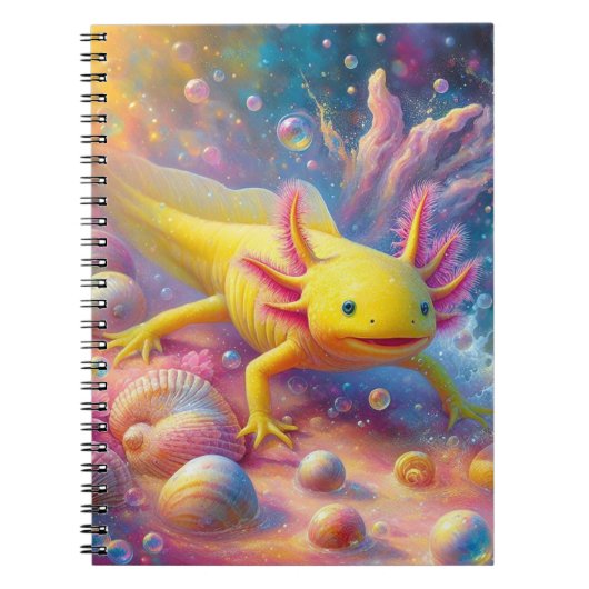 Carnet The Joyful Axolotl (Devant)