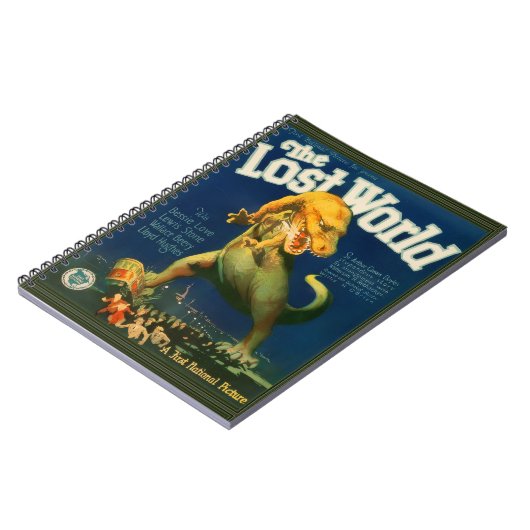 Carnet The Lost World Notebook (Côté gauche)