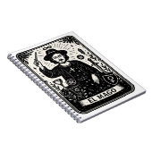 Carnet The Magician Tarot Card Print  (Côté Droit)