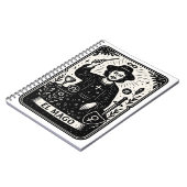 Carnet The Magician Tarot Card Print  (Côté gauche)