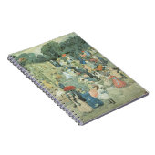 Carnet The Mall, Central Park de Maurice Prendergast (Côté Droit)