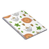 Carnet Thé marocain & Motif tadjik (Côté Droit)