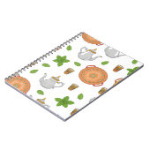 Carnet Thé marocain & Motif tadjik (Côté gauche)