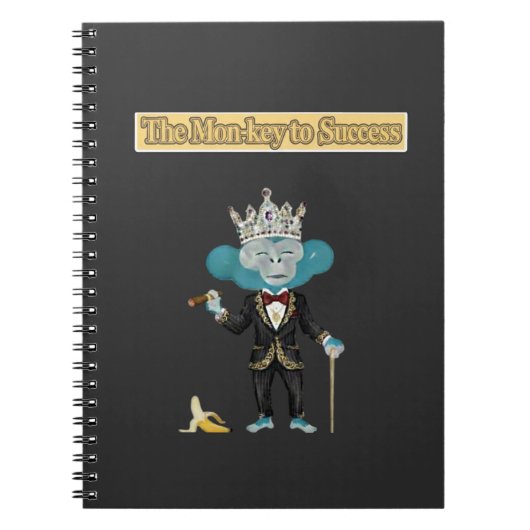 Carnet The Mon-Key to success (Devant)