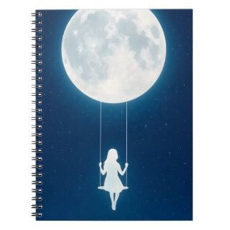 Carnet The moon, swing and the girl