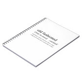 Carnet The Old Fashioned - le classique cocktail bourbon (Côté gauche)