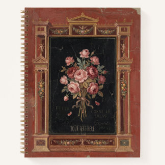 Carnet The Pompeian Rose: Ancient Roman Fresco Floral