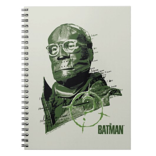 Carnet The Riddler Character Graphic (Devant)