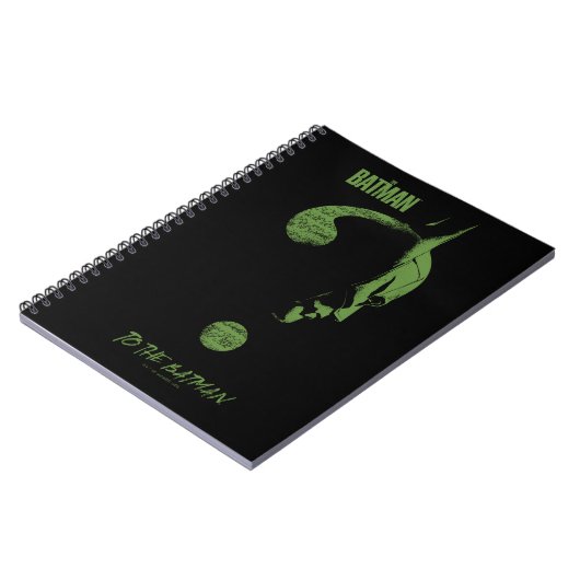 Carnet The Riddler "To The Batman" Question Mark (Côté gauche)