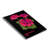 Carnet The 'Robyn Hannah' Stellar Pelargonium Pop Art (Côté Droit)