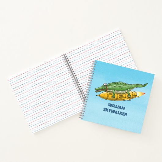 Carnet The Rocket Crocodile's (Intérieur)