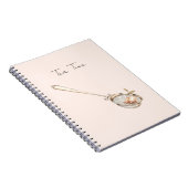 Carnet Thé Rose à l'heure du thé (Côté Droit)