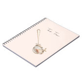 Carnet Thé Rose à l'heure du thé (Côté gauche)
