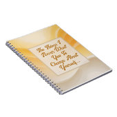 Carnet The Things I Never Want You to Change (Côté Droit)