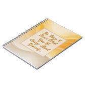 Carnet The Things I Never Want You to Change (Côté gauche)