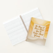 Carnet The Things I Never Want You to Change (Intérieur)