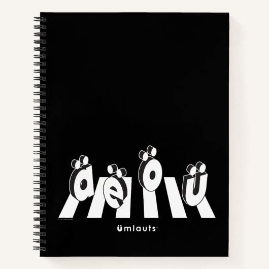 Carnet “The Umlauts: Crossing Over” (Devant)