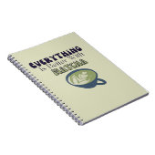 Carnet Thé vert Matcha, Tout est mieux avec matcha (Côté Droit)