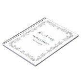 Carnet The Vow Books – Personalized His and Her Timeless  (Côté gauche)