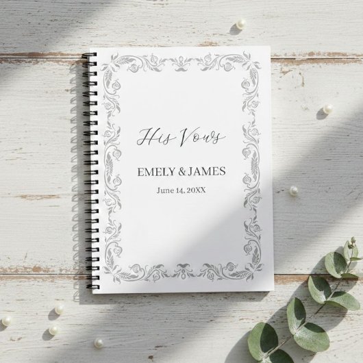 Carnet The Vow Books – Personalized His and Her Timeless 